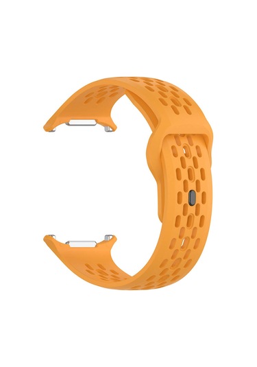 Teknodur Galaxy Uyumlu Watch Ultra 47mm Krd-119 Delikli Tasarım Silikon Kordon-gri