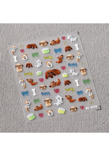 1 Adet 5d Mısır Kedi Nail Art Kawaii Çıkartmalar Bronzlaşmaya Karikatür Kedi Tasarım Kendinden Yapışkanlı Manikür Çıkartmaları Dekorasyon Aksesuarları Dıy Normal Beyaz