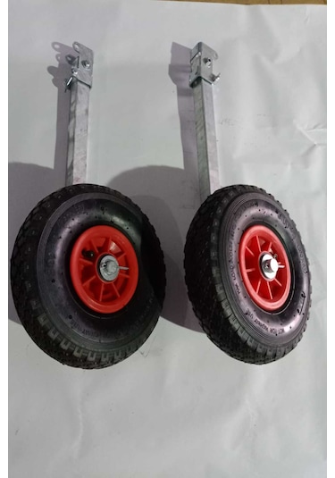 Deniz Motoru Taşıma Arabası + Şişme Bot Taşıma Tekeri