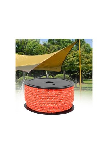 Suntek Kamp Çadırı Halat Gölgelik Barınak Hayatta Turuncu Turuncu