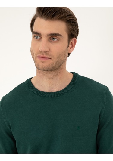 Pierre Cardin Erkek Yeşil Kazak /triko 50296575-vr054 Yeşil