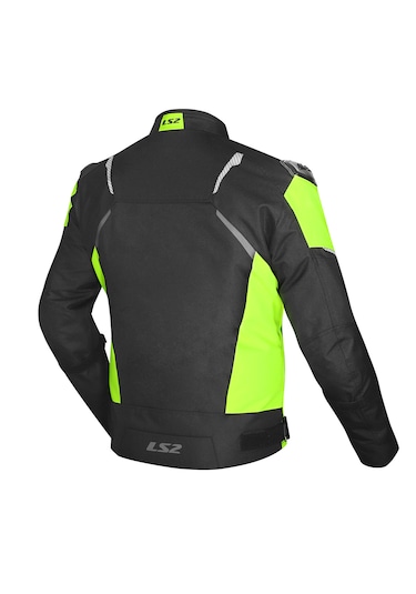 Ls2 Zoom Neon Sarı 4 Mevsim Motosiklet Montu