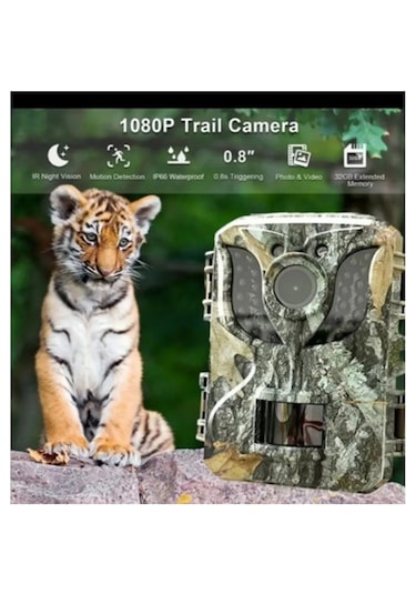 Vothoon Vtn26 Fotokapan Kamera 16mp Full Hd 1080p Gece Görüşlü 2 Inç Lcd