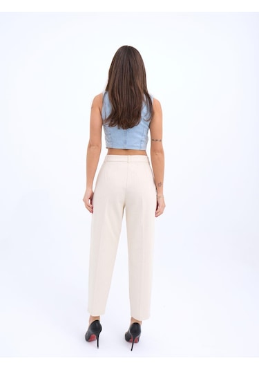 Modasize 6917 Pantolon-bej Bej