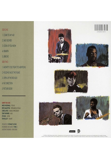 Simply Red - Picture Book / Plak