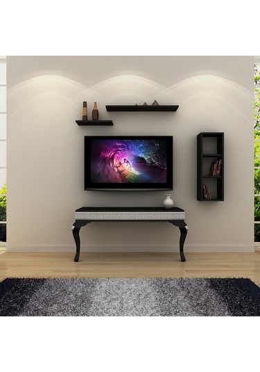 Decorotti - Lucca A4-3 Gizli Bölmeli Tv Ünitesi