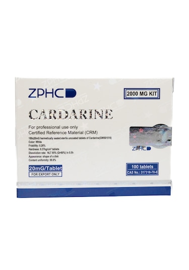 Zphc Cardarıne -gw 501516 Caps -20 Mg / Pill -100 Tablet Aromasız