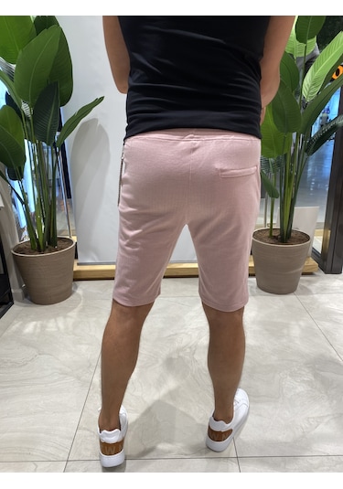 Back Eliesar Elite Pembe Erkek Şort Pembe