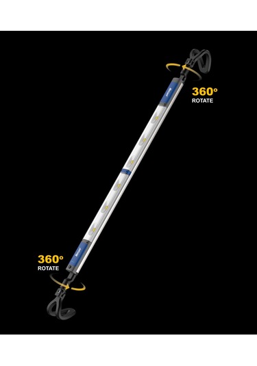 Mercure Mc-6856 Şarjlı Led Kaput Feneri Siyah