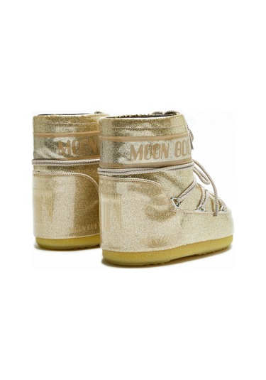 Moon Boot Icon Low Glitter Kadın Kar Botu 2monw2023022 Gold Altın