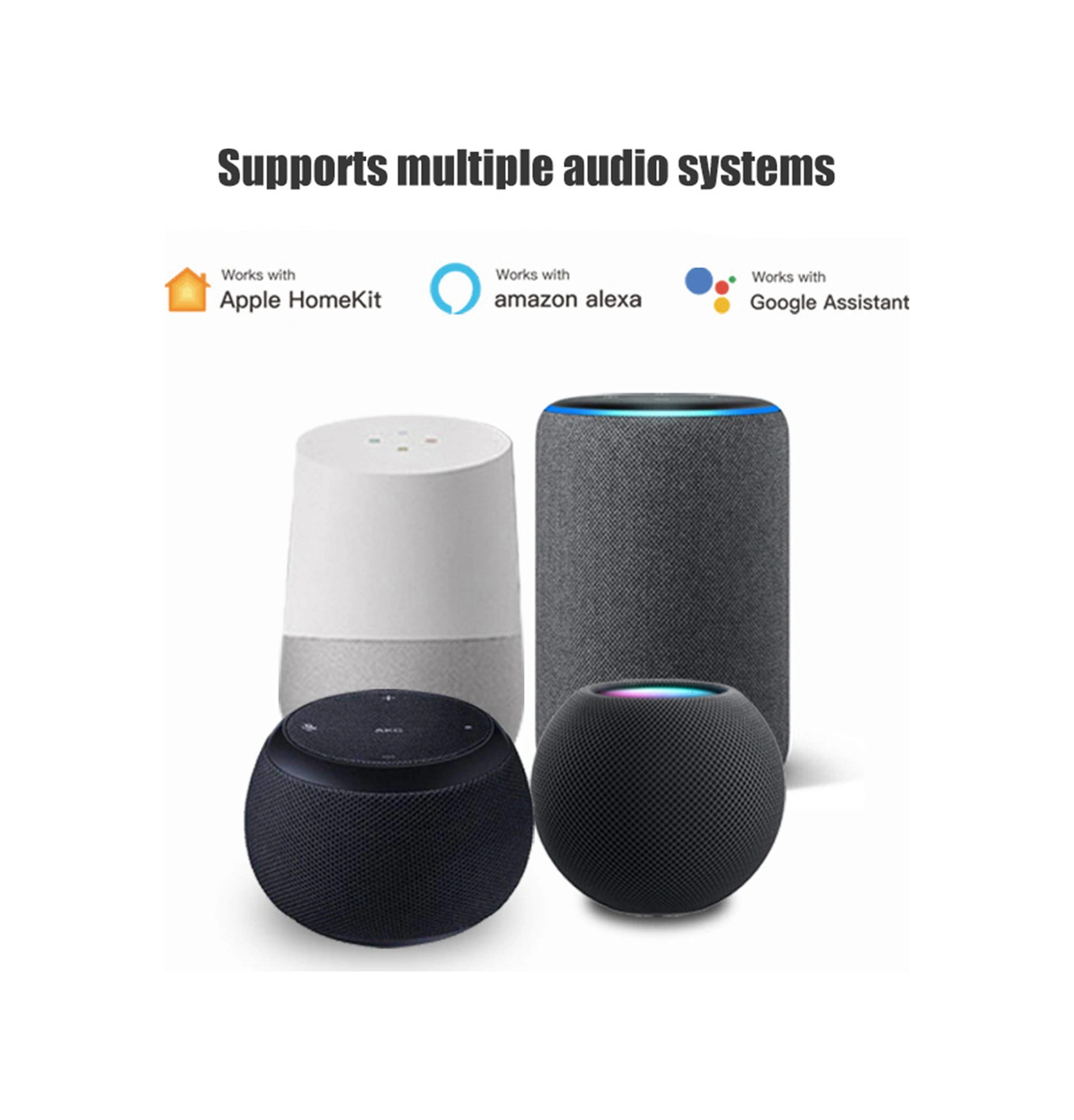 Moveevo Matter Protokolü Destekli Akıllı Prizi 16a - Wi-fi Bağlantısı, Çocuk Koruma, Google Home/amazon Alexa Uyumlu, 2000w Maksimum Güç Akıllı Priz