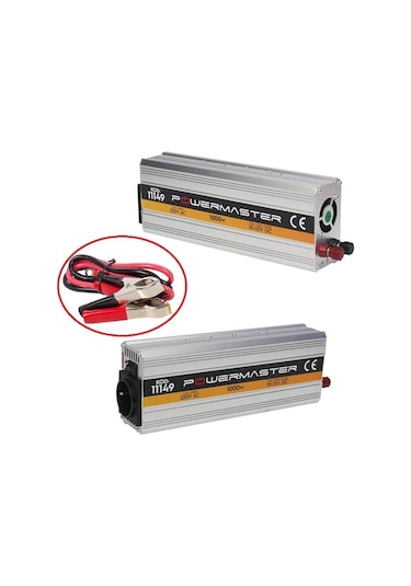 Powermaster Pm11149 12V-220V Çevirici İnverter 1000 Watt