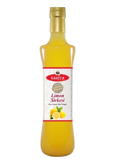 Nahita Katkısız Limon Sirkesi Cam 500 ML