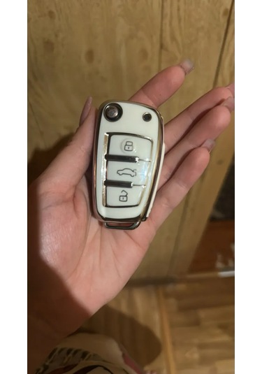 T-carbon Audi İçin Katlanmış Anahtar Silikon Kılıfı 224100620