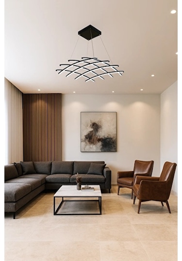 Cazy Led Avize Sarkıt Aether 70 70 Cm 100 Watt Çok Renkli
