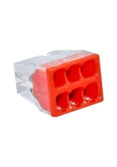 Geçmeli Buat Klemens 6 Lı 0.5 - 2.5 Mm 100 Adet Elx-2,5-6