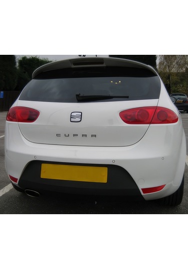 Seat Leon Mk2 2009-2012 Boyasız Fiber Spoiler