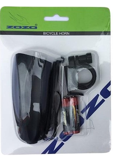Zozo 120 Desibel Elektronik Bisiklet Kornası Siyah