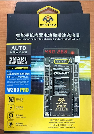 Oss Team W209 Pro Telefon & Batarya Test Kablosu İphone + Android