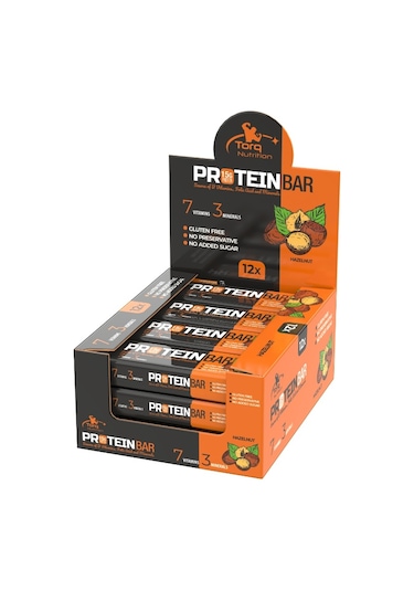 Torq Nutrition Protein Bar Fındık (12 adet)