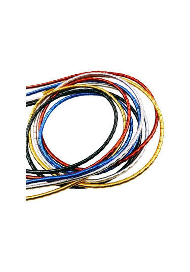 Yaleker Bisiklet Vites Ve Fren Kablosu Seti - Alüminyum Ve Plastik - 1 Metre Boru - 3 Metre İç Boru - Kırmızı