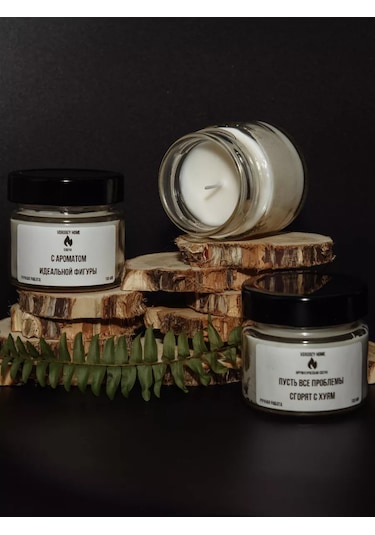 Vorobey Home "ideal Vücut" İsme Sahip Kokuya Sahip Mum 263375720 Beyaz