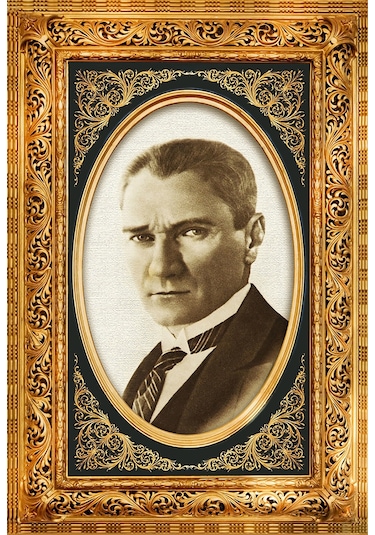 Atatürk Portre Ahşap Puzzle 2000 Parça