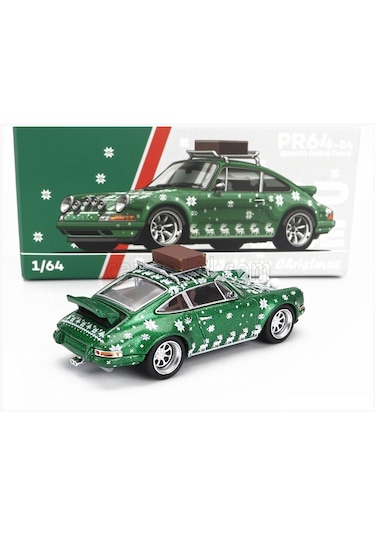 Pop Race1/64 Porsche 964 Singer 911 Merry Christmas Limited Edition 84 Yılbaşı Özel