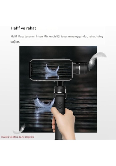 Funsnap Gimbal 3 Eksenli Akıllı Telefon Sabitleyici