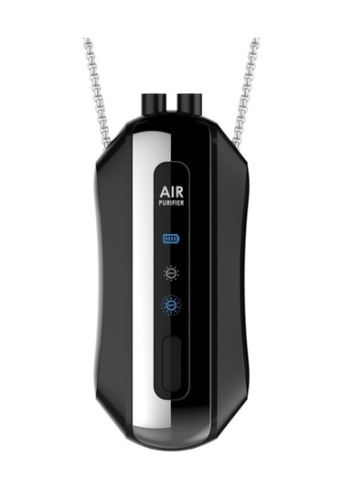 Rogfer Taşınabilir Negatif İyon Hava Temizleyici Ev Asılı Boyun Temizleyici, Boyut:zincir Stili Siyah Diğer Diğer