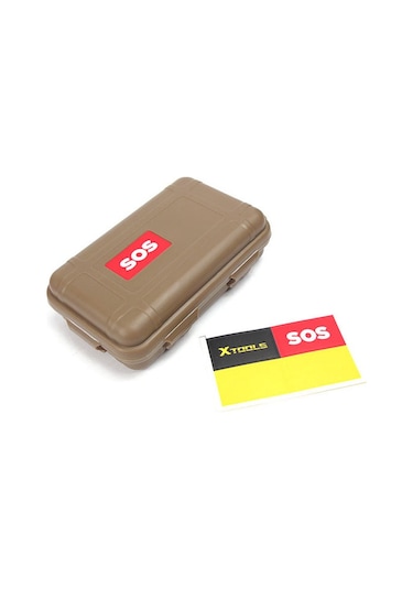 Aotu Outdoor Macera Kiti Plastik Su Geçirmez Saklama Kutusu Çok Renkli