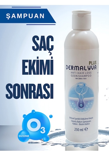 Dermalyva 15 Aktifli Saç Ekimi Sonrası Şampuan 250 ML