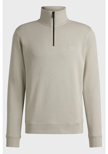 Boss Erkek Sweat 50468926 271 Bej Bej