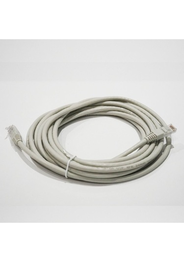 Bakır Patch Kablo Utp Cat6a 5 Mt Pvc Gray