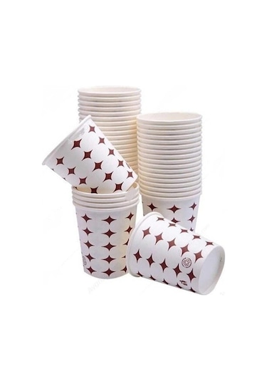 1000 Adet Karton Bardak 7 Oz Sızdırmaz Çay Su Kahve Bardağı 180cc