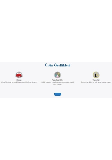 Rogz Urban Lijn S Turquoise Moon Gezdirme Tasması Mavi