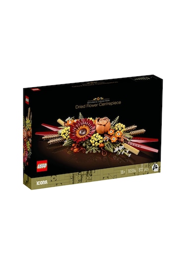 LEGO® Icons 10314 Kuru Çiçek Aranjmanı Botanical Collection 812 Parça