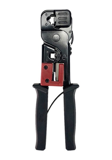 Ccgloball Quanbu 2020 Çok Fonksiyonlu Kablo Kelepçesi Rj45/12 Kristal Kafa Sıkma Aracı Ağ Kablosu Pense Telefon Hattı Çift Kullanımlı Pense