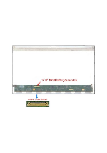 Lp173Wd1-Tln1 Lp173Wd1 Tl N1 17.3" Standart 40 Pin Notebook Lcd E