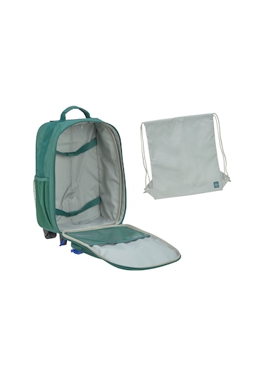 Lassig Little Gang Çekçekli Çanta Dark Green Koyu Yeşil