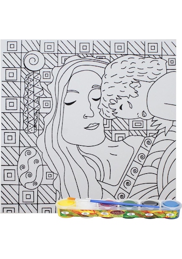 St-02 Artebella Tuval Boyama Seti 32x32 Cm