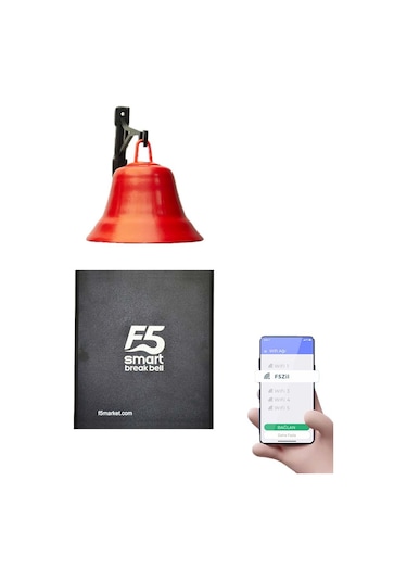 F5 Smart Fabrika Mola Zil Saati Seti Tek Çanlı Set
