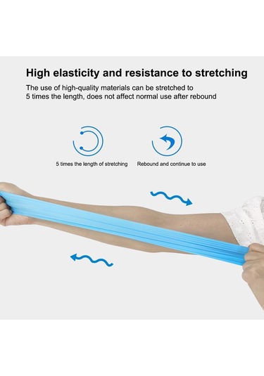 Sones 100 Adet Mavi Tek Kullanımlık Bütironitril Eldiven Ev İşi Malzemeleri, Beden: M, Avuç Genişliği: 8-9 Cm İçin Uygundur