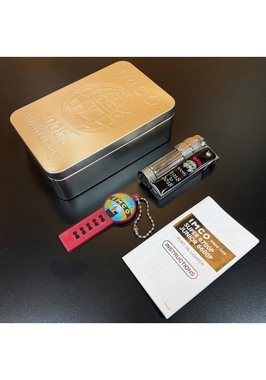 Bektobacco Imco Austria 100th Limited Edition Muhtar Çakmağı Siyah Logo 5000/