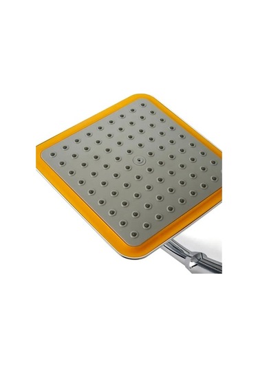 Maoyaya 9 İnç 360 Derece Dönebilir Banyo Yağmur Duş Başlığı Abs Krom Çok Renkli Çok Renkli