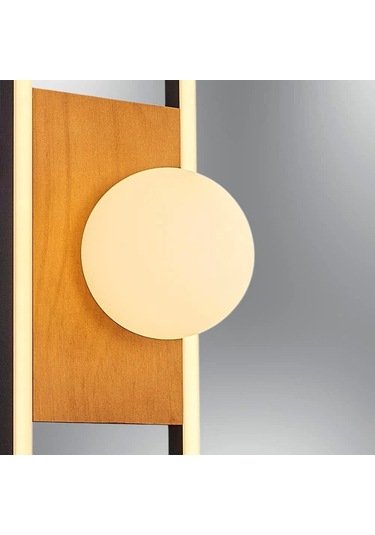 Özcan Aydınlatma 1416-apl Aplik Meşe Meşe