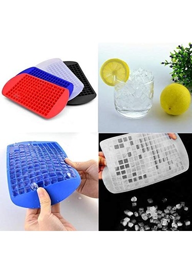 Periboia 160 Bölmeli Mini Küp Silikon Buz Kalıbı Buzluk Diğer