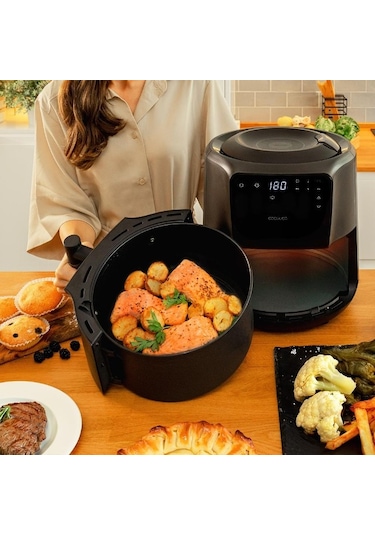 Cecotec Cecofry Rain 1550 W Otomatik Yağ Dağıtıcılı Airfryer Fritöz