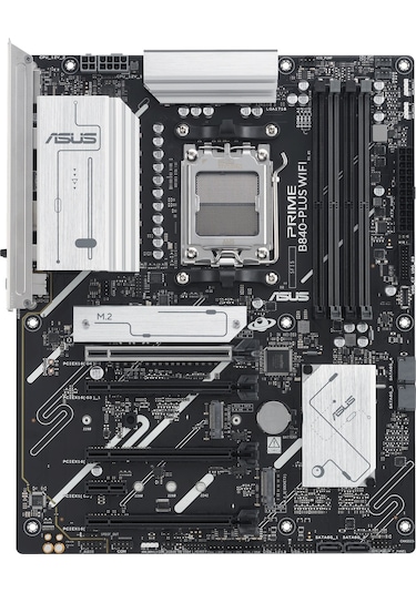 Asus Prime B840-PLUS WiFi AMD B840 7600 MHz (OC) DDR5 Soket AM5 ATX Anakart