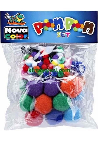 Nova Color Pon Pon 3 Boy Toplam 85 Adet